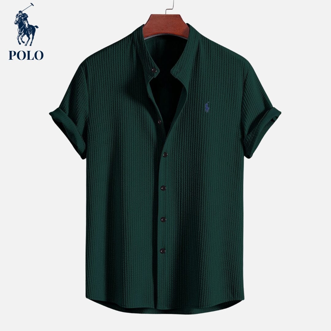 𝑅𝐿 Polo Hampton Collar Shirt