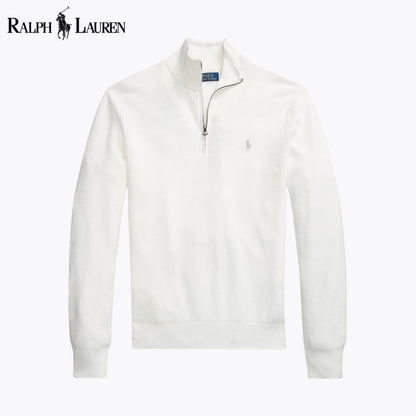 𝑅𝐿 Classic Quarter-Zip Sweater